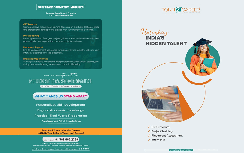 town2career Brochure